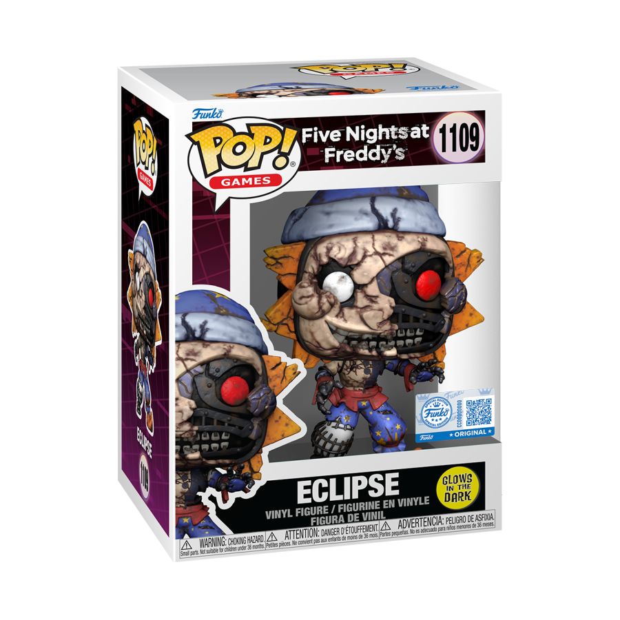 Five Nights at Freddy's: Security Breach - Eclipse US Exclusive Glow Pop! Vinyl