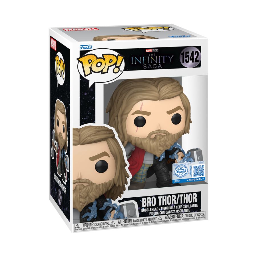 Marvel: Infinity Saga - Bro Thor/Thor US Exclusive Pop! Vinyl