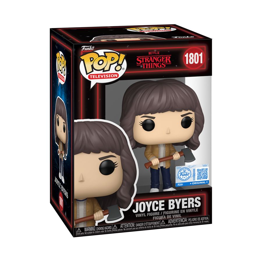 Stranger Things - Joyce Byers with Axe US Exclusive Pop! Vinyl