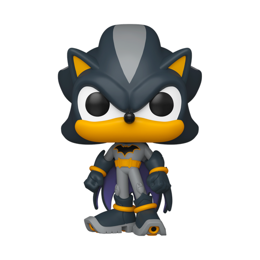 Justice League X Sonic the Hedgehog - Shadow as Batman Pop! Vinyl