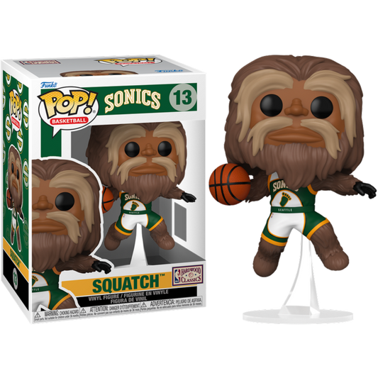 NBA: Mascots - Seattle Sasquatch Pop! Vinyl
