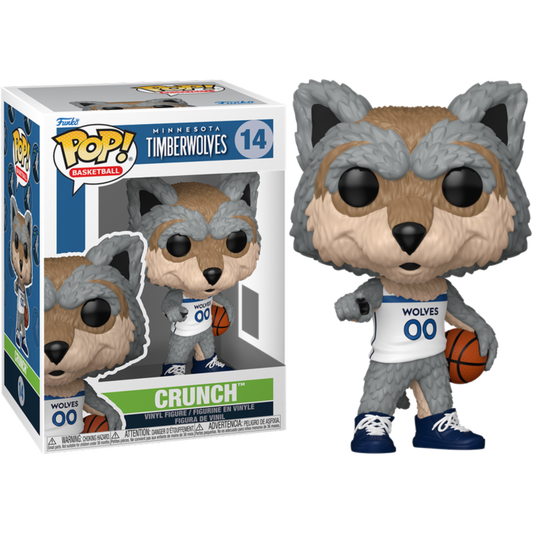 NBA: Mascots - Minnesota Crunch the Wolf Pop! Vinyl