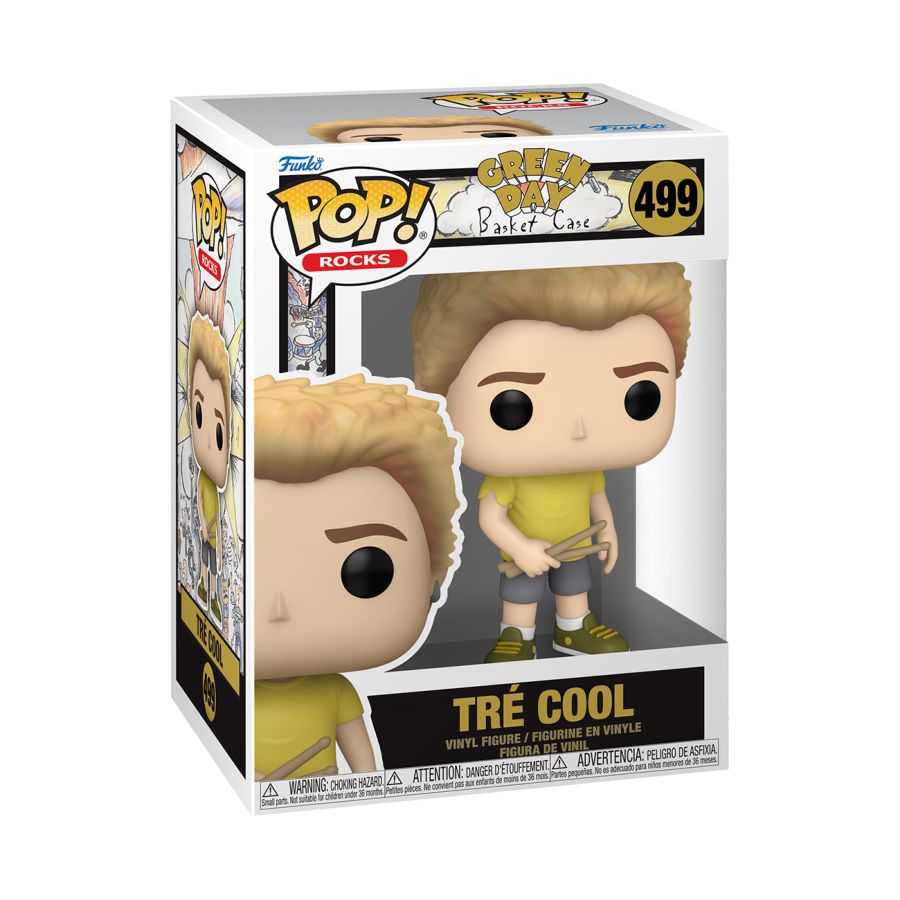 Green Day - Tre Cool (Basket Case) Pop! Vinyl