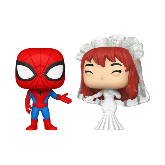 Marvel Comics - Spider-Man & MJ Pop! Vinyl 2-Pack
