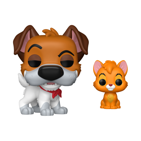 Oliver and Company (1988) - Dodger with Oliver Pop! Vinyl