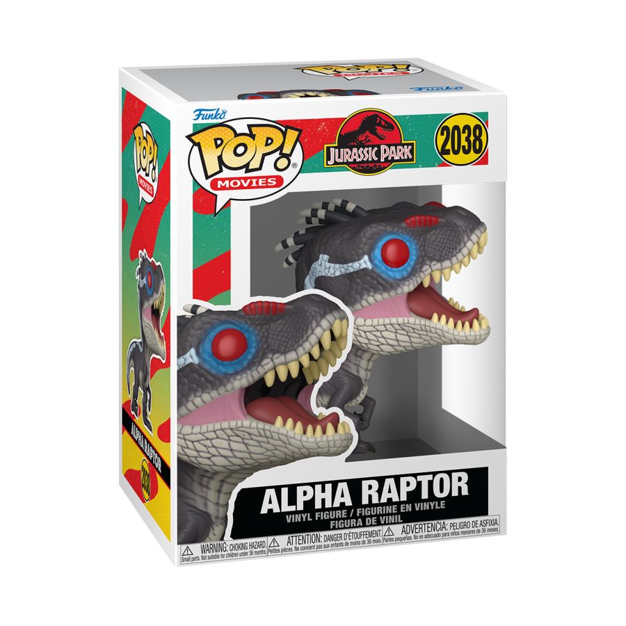Jurassic Park - Alpha Raptor Pop! Vinyl