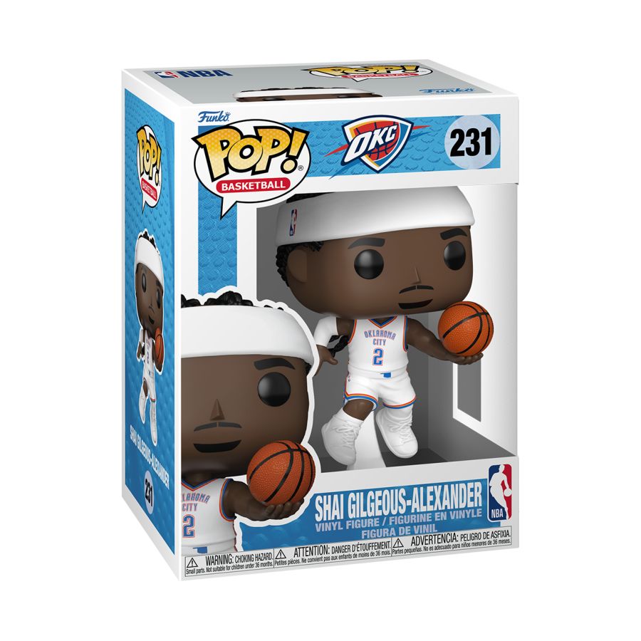 NBA: Thunder - Shai Gilgeous-Alexander (Home) Pop! Vinyl