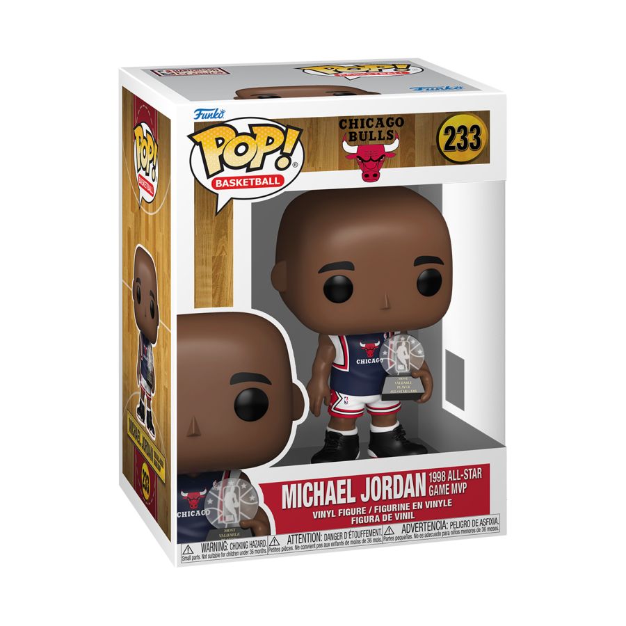 NBA: Bulls - Michael Jordan (1998 All-Star Game MVP) Pop! Vinyl