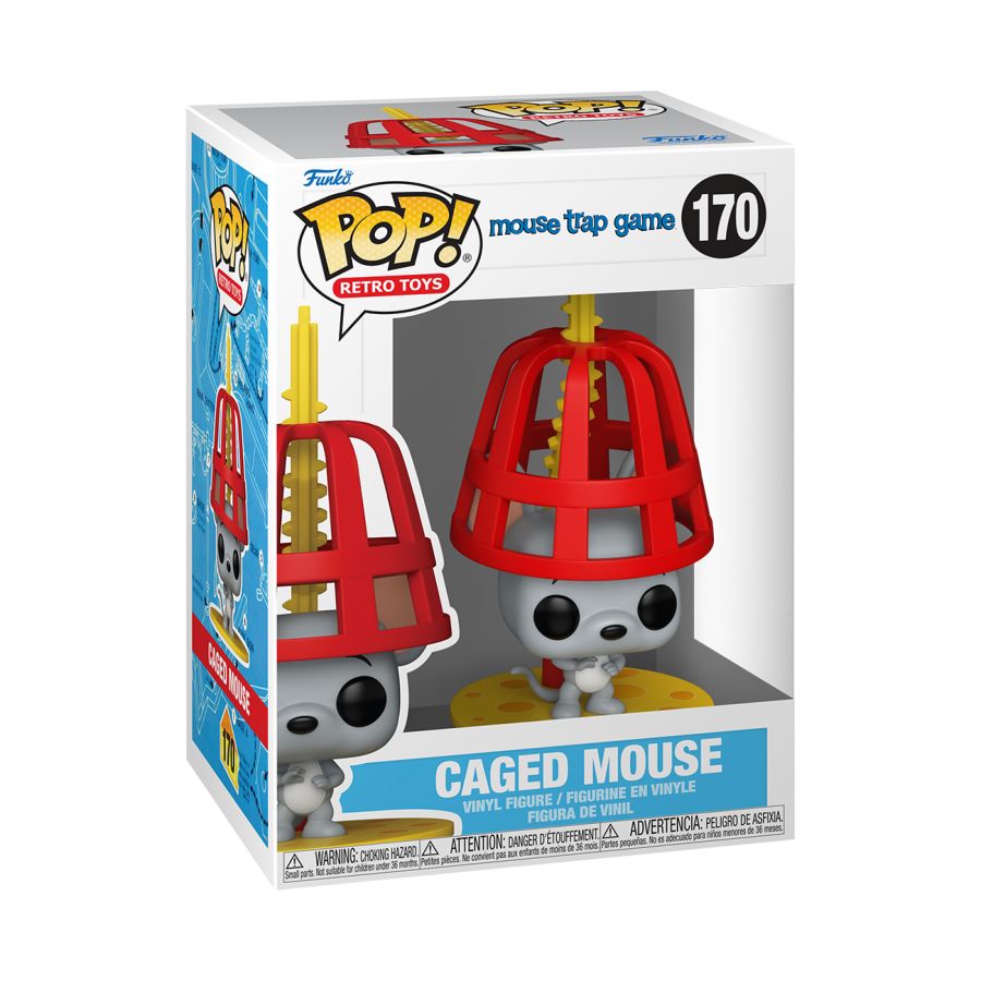 Mouse Trap - Caged Mouse Pop! Vinyl