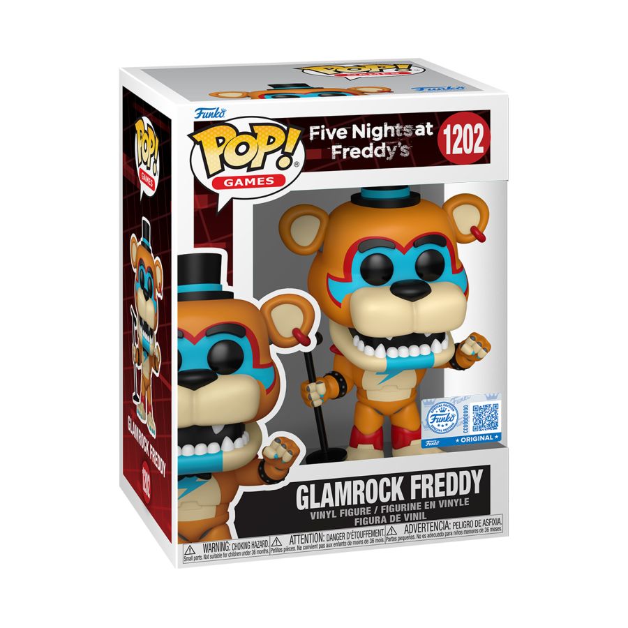 Five Nights at Freddy's - Glamrock Freddy US Exclusive Pop! Vinyl