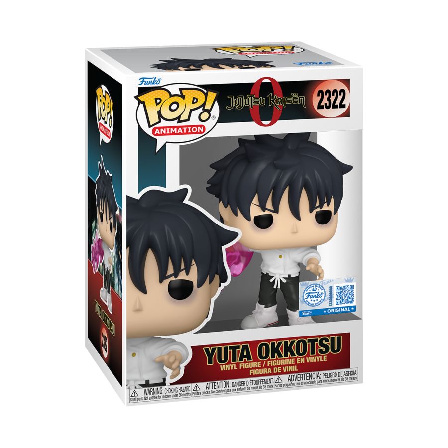 Jujutsu Kaisen 0 - Yuta Okkotsu (with Katana) US Exclusive Pop! Vinyl