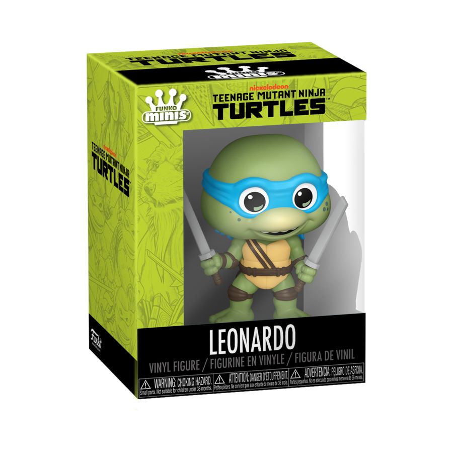 Teenage Mutant Ninja Turtles 2 (1991) - Mini Vinyl Figures Assortment (Display of 12)