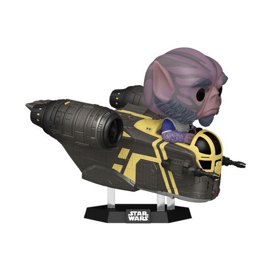 The Mandalorian & Grogu (2026) - Zeb Orrelios in the Razor Crest Pop! Ride
