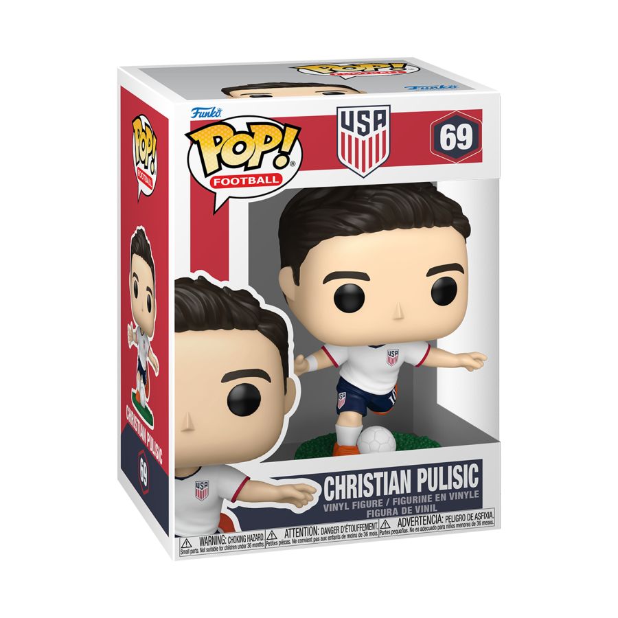 Football: USA - Christian Pulisic Pop! Vinyl