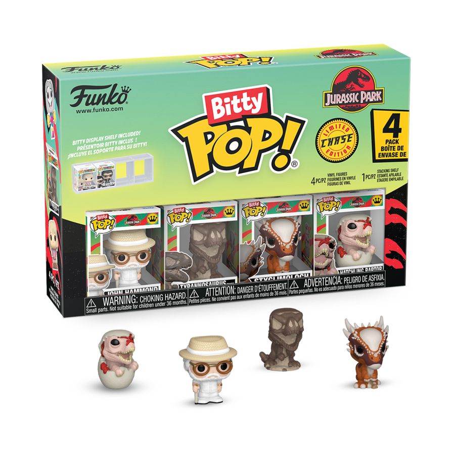 Jurassic Park - Velociraptor Bitty Pop! 4-Pack