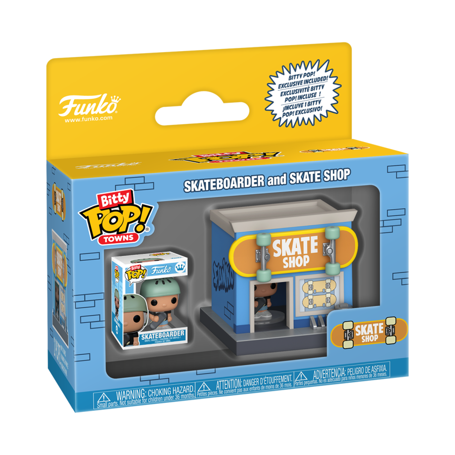 Bitty City - Skate Shop Bitty Pop! Town