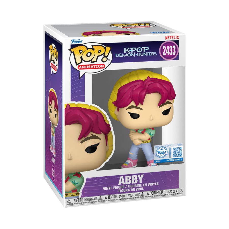 KPop Demon Hunters - Abby (Soda Pop) US Exclusive Pop! Vinyl