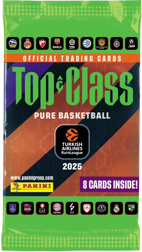 EURO LEAGUE Top Class Basketball Trading Cards
