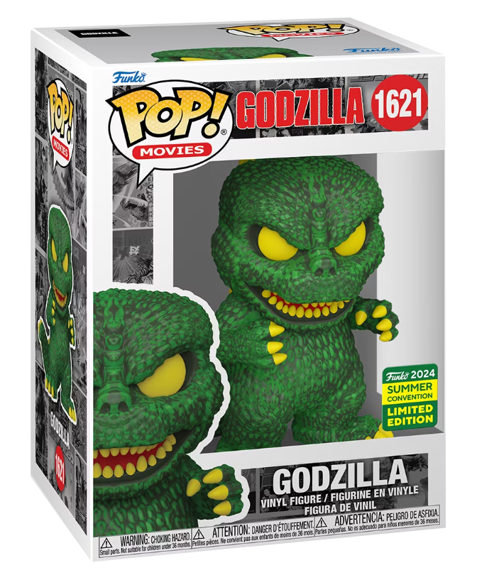 Godzilla - Godzilla SDCC 2024 Summer Convention Shared Exclusive Pop! Vinyl #1621