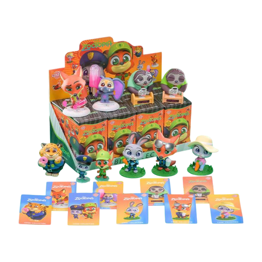 Zootopia 2 - Zootopia Cosbi Collection (Display of 8)