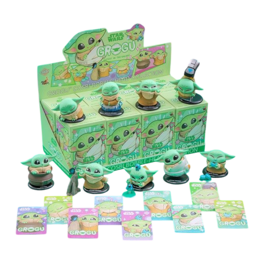 Star Wars - Grogu Cosbi Bobble-Head (Display of 8)