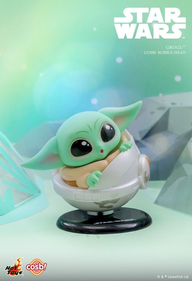 Star Wars - Grogu Cosbi Bobble-Head (Display of 8)