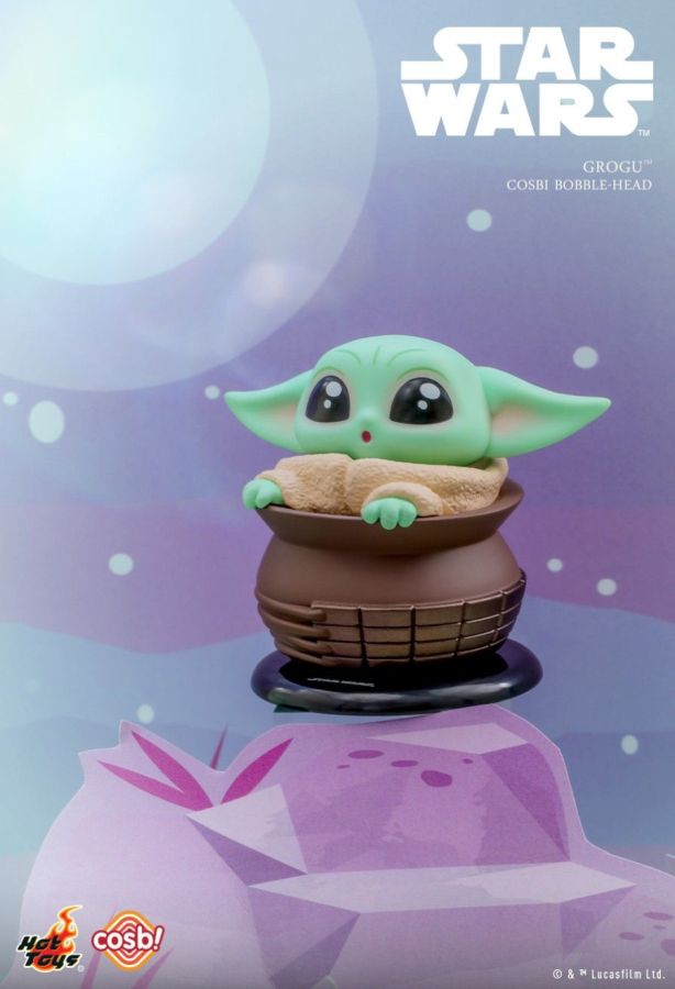 Star Wars - Grogu Cosbi Bobble-Head (Display of 8)