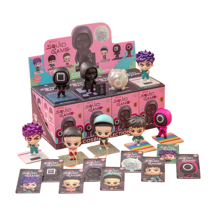 Squid Game - Cosbi Collection (Series 2) (Display of 8)