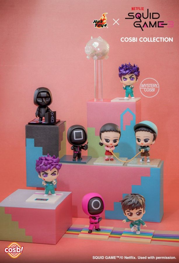 Squid Game - Cosbi Collection (Series 2) (Display of 8)