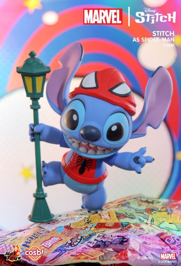 Marvel Comics - Stitch as Marvel Characters Cosbi Collection (Display of 8)