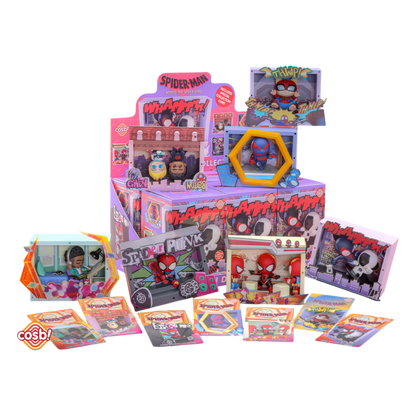 Spider-Man: Across the Spider-Verse - Spider-Man Mini Diorama Cosbi Collection (Display of 6)