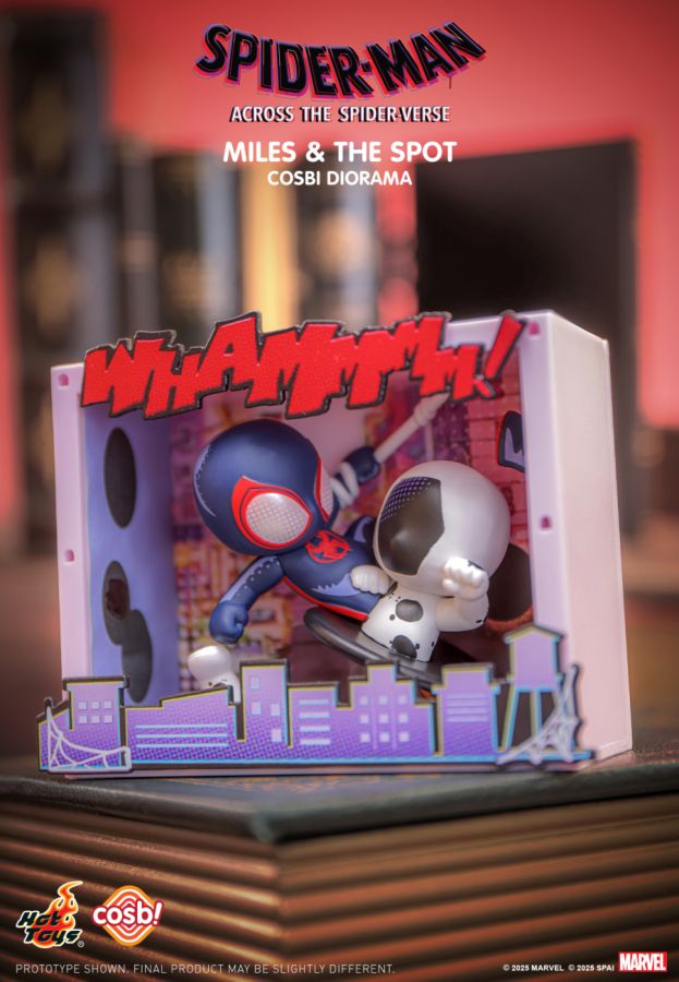Spider-Man: Across the Spider-Verse - Spider-Man Mini Diorama Cosbi Collection (Display of 6)