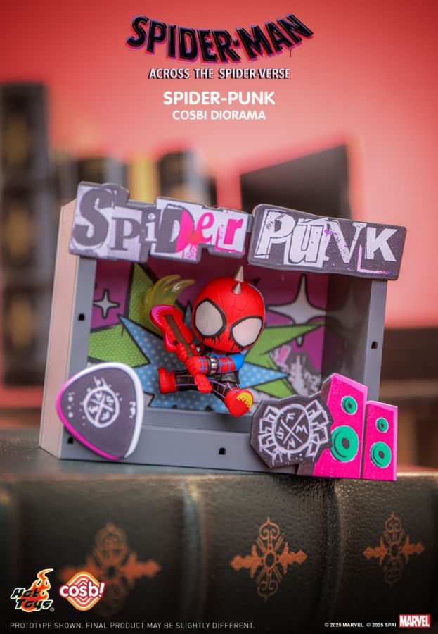 Spider-Man: Across the Spider-Verse - Spider-Man Mini Diorama Cosbi Collection (Display of 6)