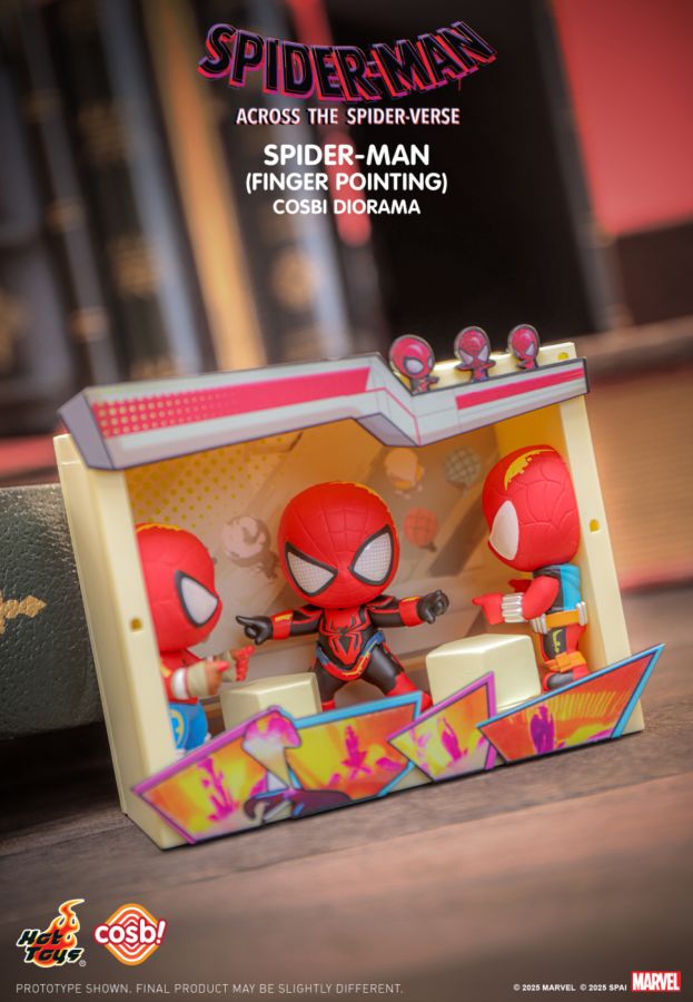 Spider-Man: Across the Spider-Verse - Spider-Man Mini Diorama Cosbi Collection (Display of 6)