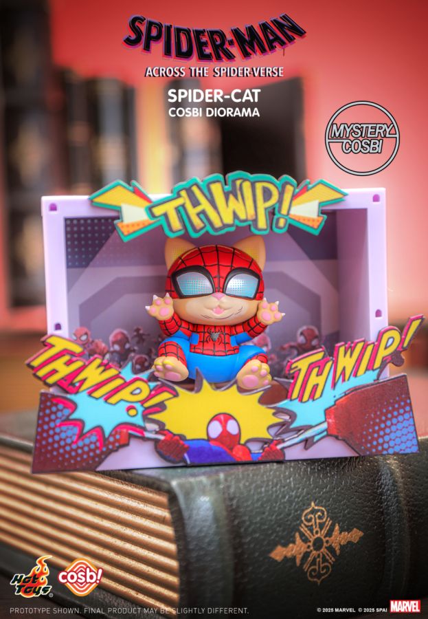 Spider-Man: Across the Spider-Verse - Spider-Man Mini Diorama Cosbi Collection (Display of 6)