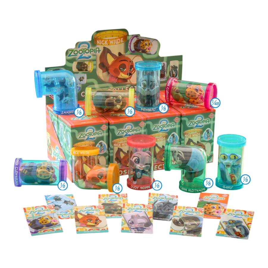 Zootopia 2 - Zootopia Cosbi Bobble-Head Series 2 (Display of 6)