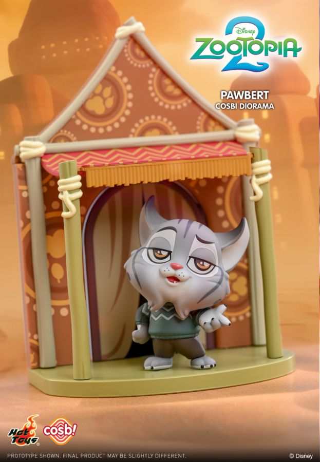 Zootopia 2 - Zootopia Diorama Cosbi Bobble-Head Series 2 (Display of 6)