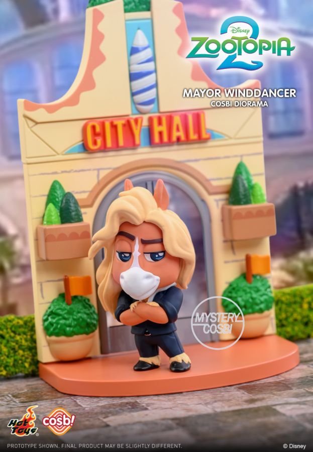 Zootopia 2 - Zootopia Diorama Cosbi Bobble-Head Series 2 (Display of 6)