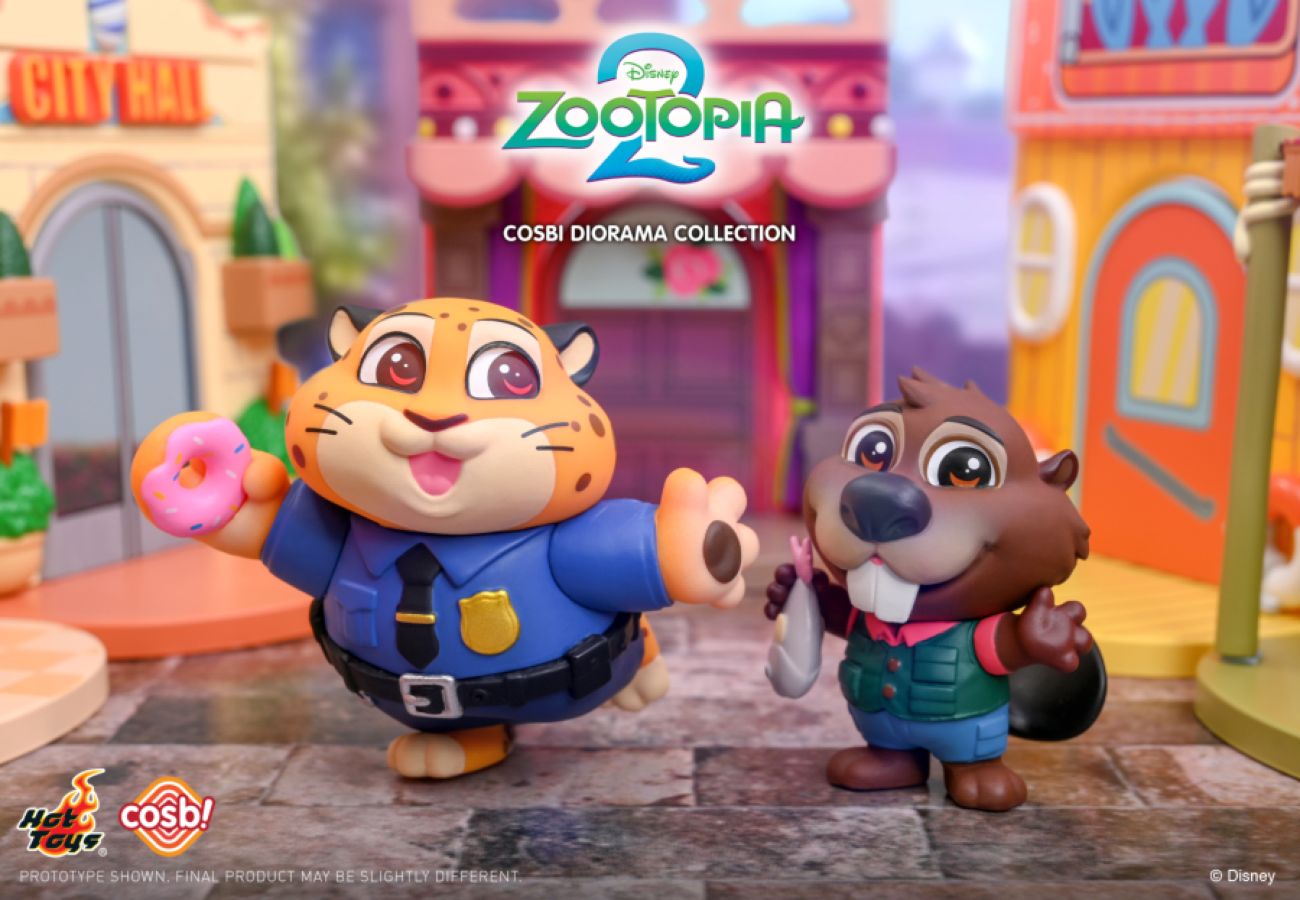 Zootopia 2 - Zootopia Diorama Cosbi Bobble-Head Series 2 (Display of 6)
