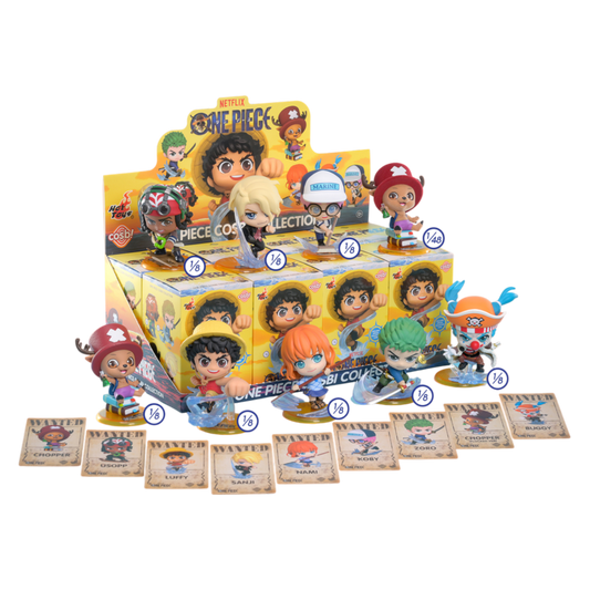 One Piece (Netflix) - Cosbi Bobble-Head Assortment (Display of 8)