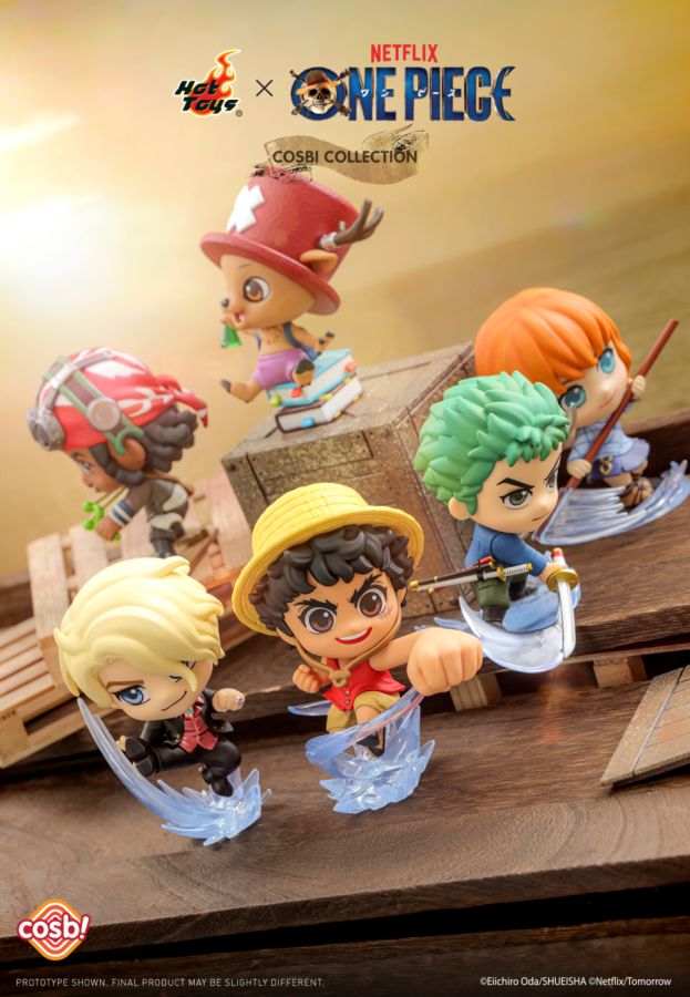 One Piece (Netflix) - Cosbi Bobble-Head Assortment (Display of 8)