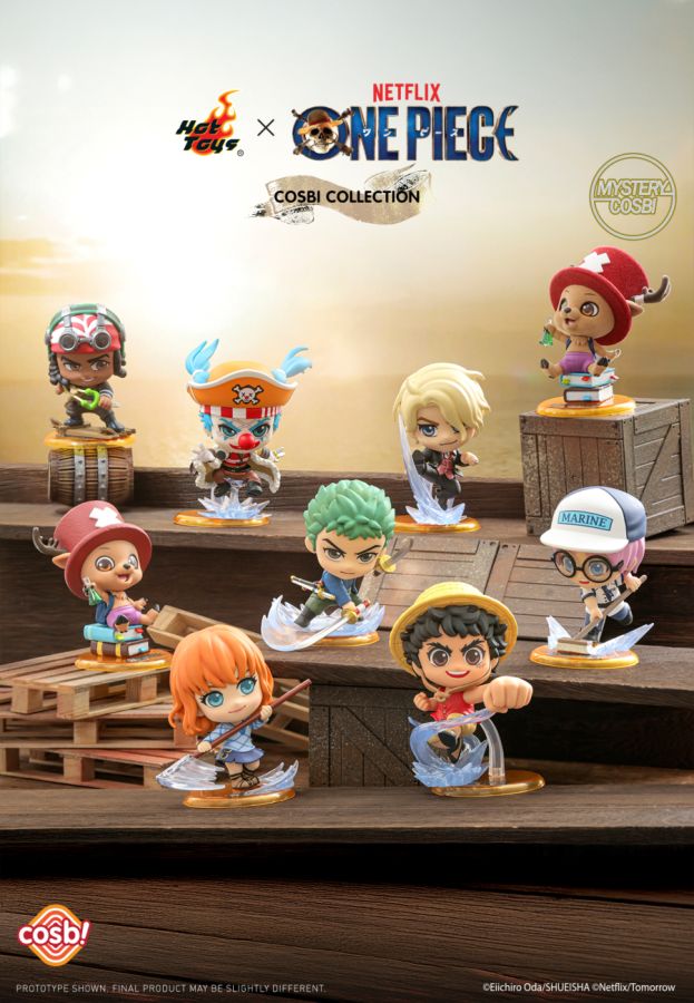 One Piece (Netflix) - Cosbi Bobble-Head Assortment (Display of 8)