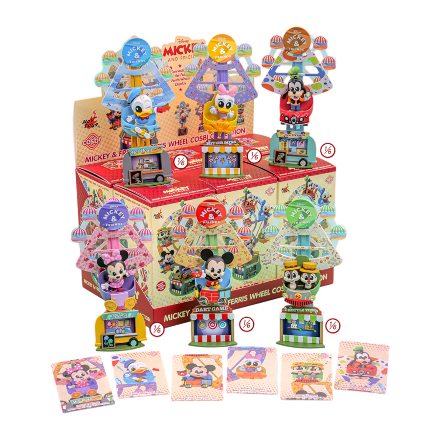 Disney - Ferris Wheel Cosbi Bobble-Head (Display of 8)