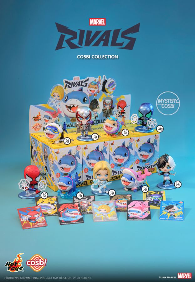 Marvel Rivals - Cosbi Bobble-Head Assortment (Display of 8)
