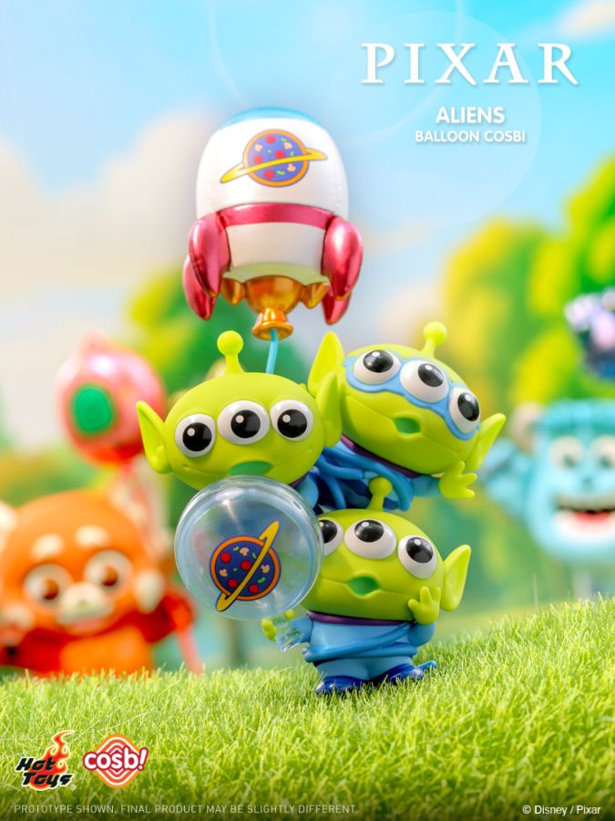 Pixar - Balloon Cosbi Bobble-Head Assortment (Display of 6)