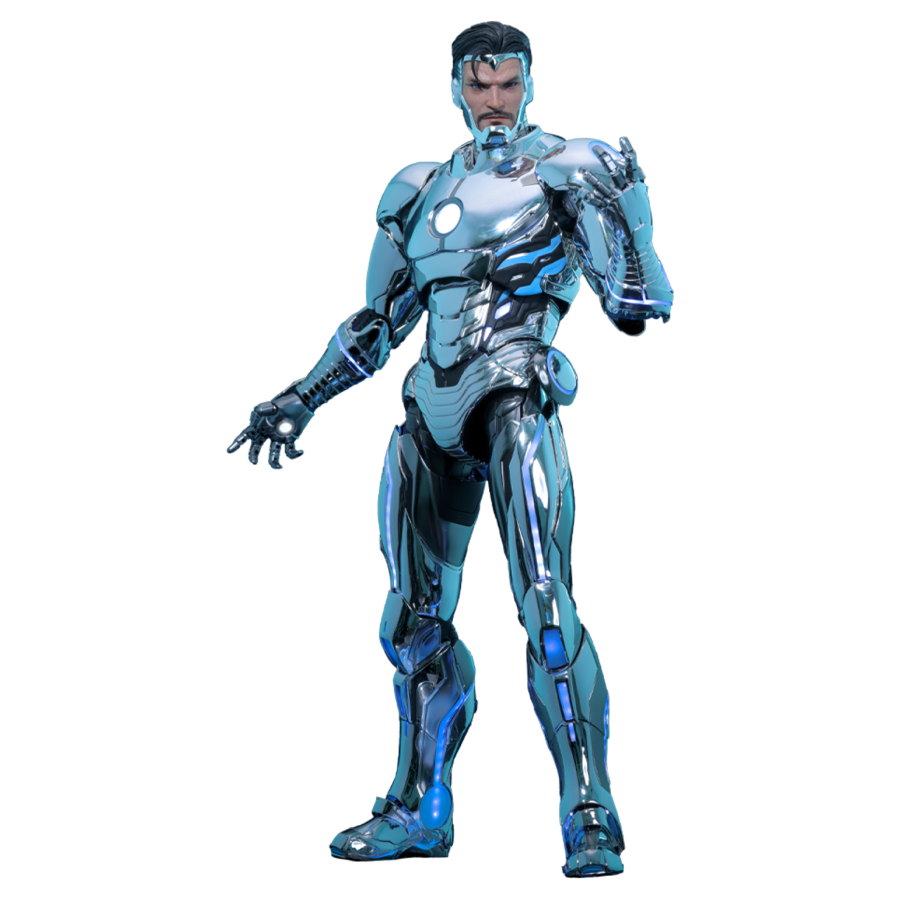 Iron Man - Superior Iron Man Diecast 1:6 Scale Collectable Action Figure
