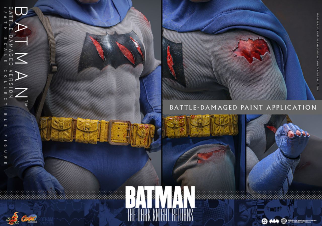Batman: The Dark Knight Returns - Batman (Battle Damaged) 1:6 Scale Collectible Action Figure