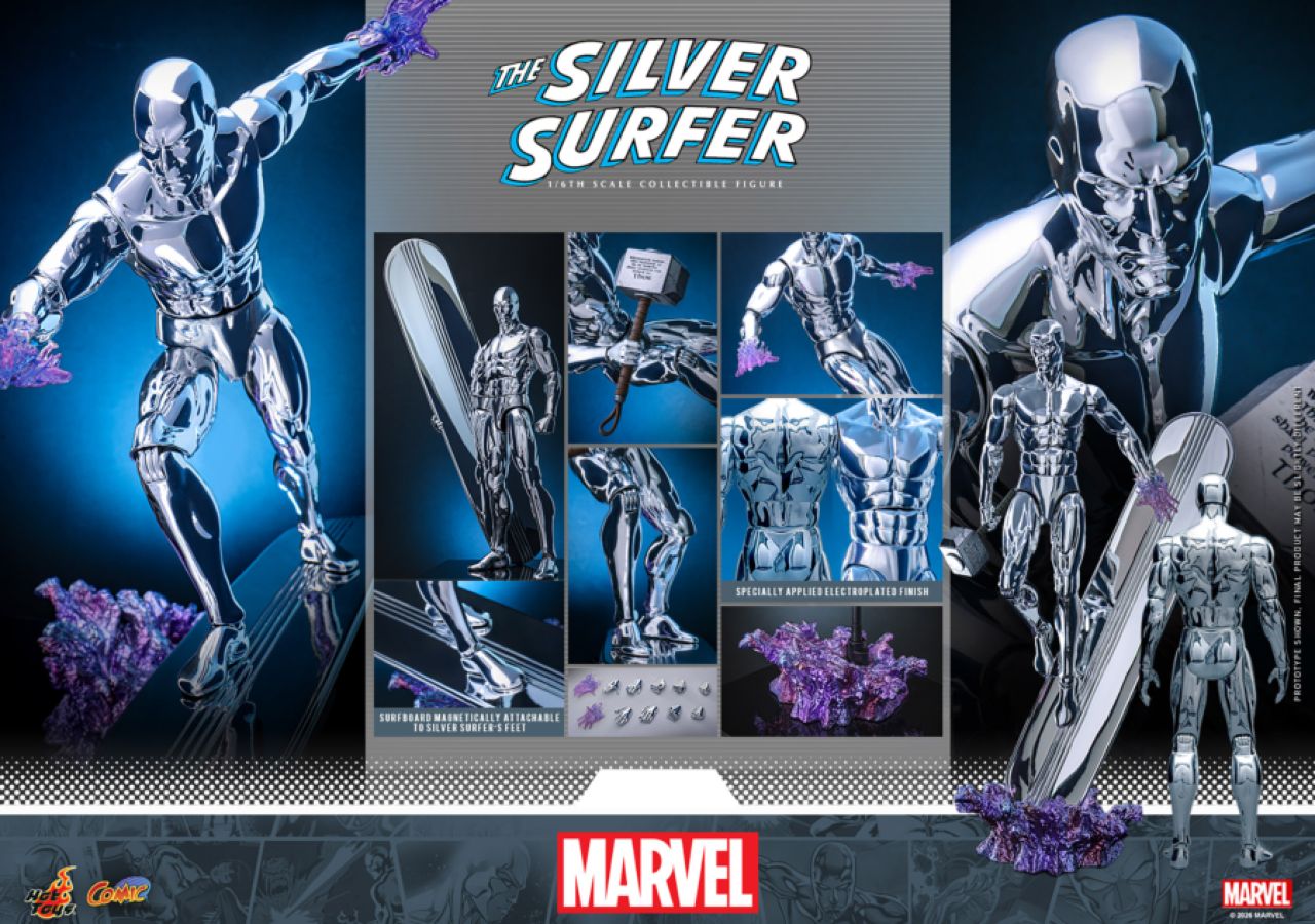 Fantastic 4 - Silver Surfer 1:6 Scale Collectible Action Figure