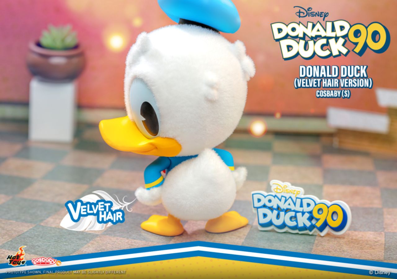 Disney - Donald Duck (Velvet Hair Version) Cosbaby