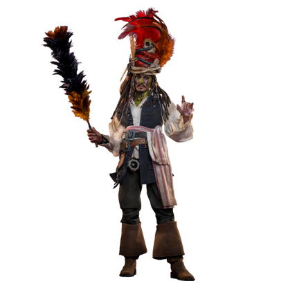 Pirates of the Caribbean 2 - Pelegostos Chief Jack Sparrow 1:6 Scale Collectible Action Figure